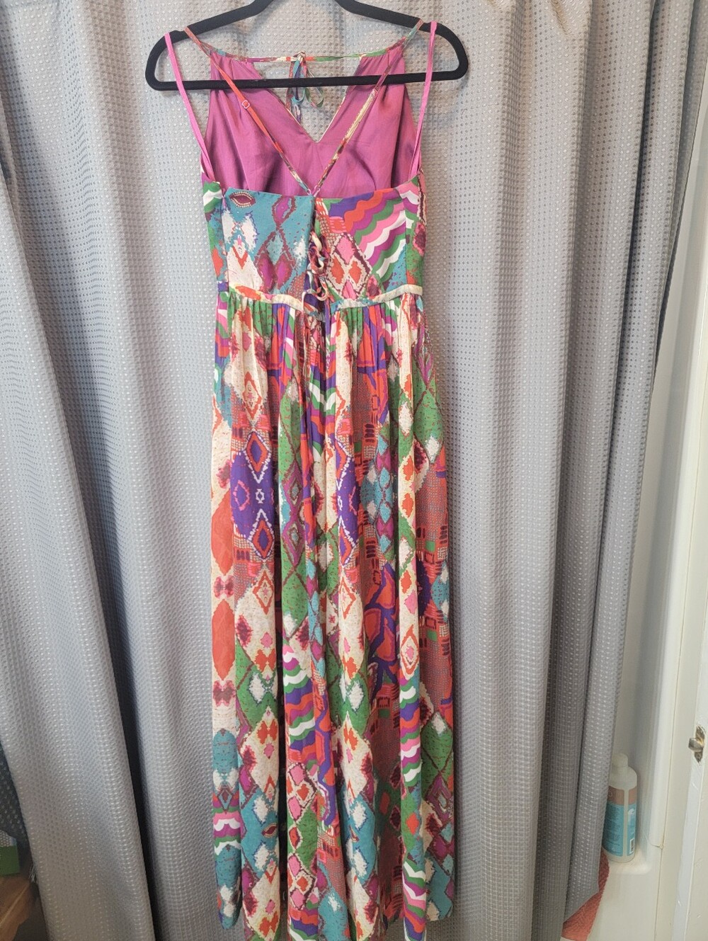Anthropologie Maeve Ikat Tarana Maxi Dress Size 6 - Picture 3 of 7